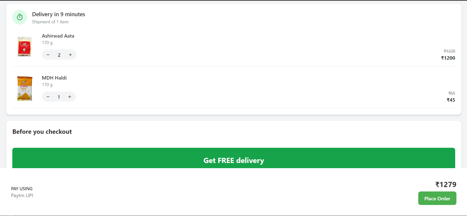 FlickBasket e-commerce Website