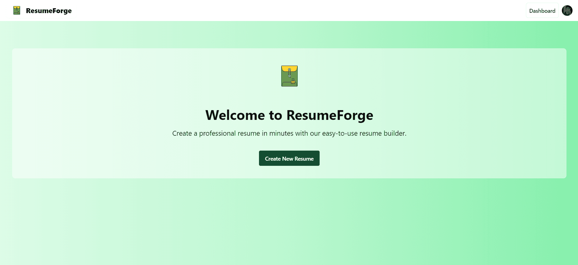 ResumeForge Website