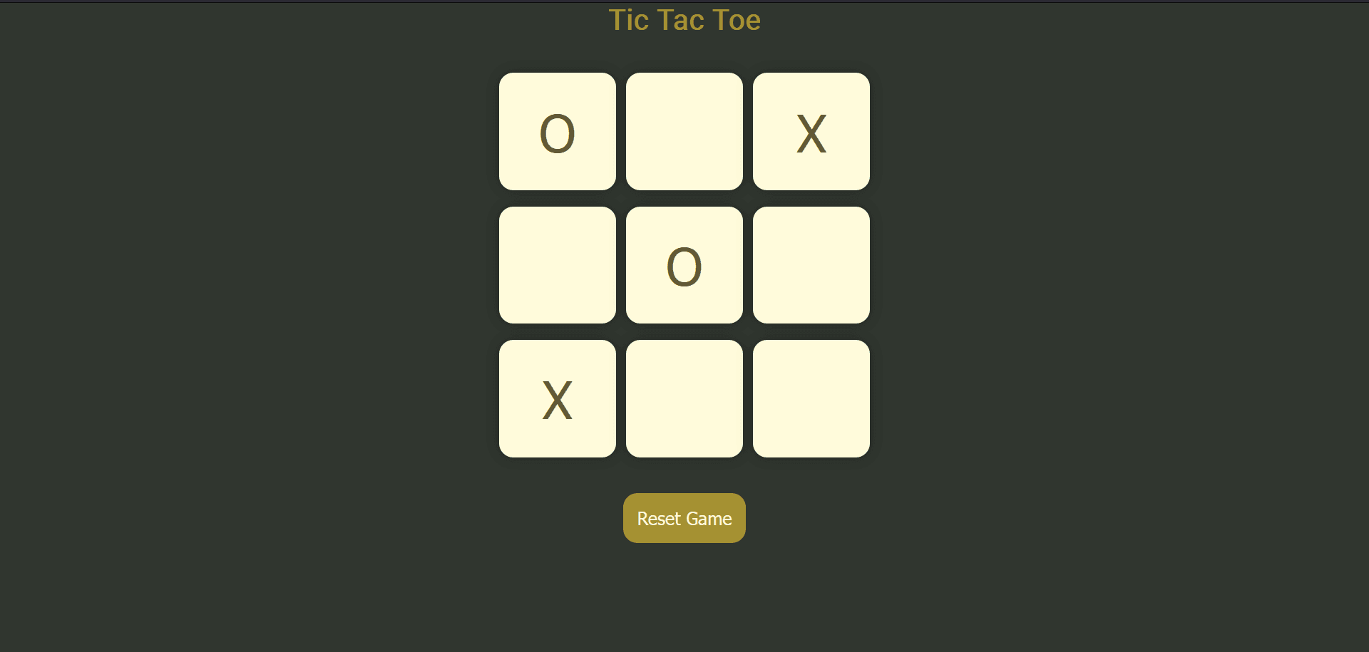 TicTacToe Game